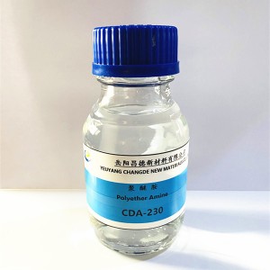 Polieterio aminas D230 CAS 9046-10-0, skirtas epoksidiniam kietikliui